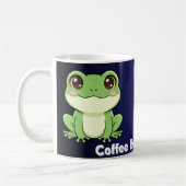 Coffee Before Croak Frog Mug コーヒーマグカップ (左)