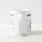 Coffee Before People Mug – Funny Coffee Cup ジャンボコーヒーマグカップ (裏面)