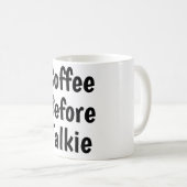 coffee before talkie コーヒーマグカップ (正面右)