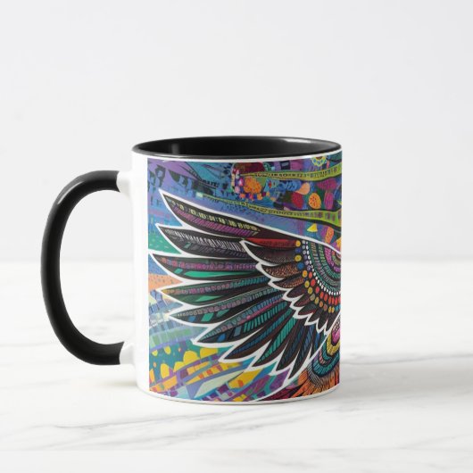 coffee bird mug マグカップ (左)
