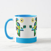 coffee bird mug マグカップ (左)