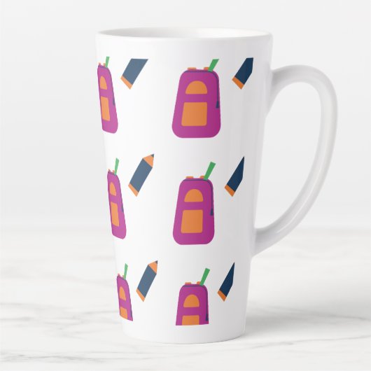 Coffee, books, and a passion for learning. カフェラテマグ (右)