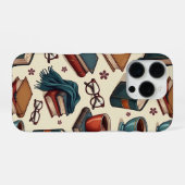 Coffee& books collection iPhoneケース (裏面横)