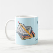 Coffee Books & Late Nights – Study Life Mug コーヒーマグカップ (左)