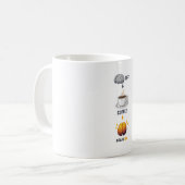 Coffee Brain ON Mug – Funny Coffee Lover Mug | Mor コーヒーマグカップ (正面左)