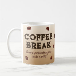 Coffee Break – customizable コーヒーマグカップ
