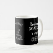 Coffee Break – Great Ideas – ブラック コーヒーマグカップ (正面右)