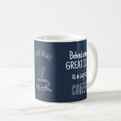 Coffee Break – Great Ideas – ミッドナイトブルー コーヒーマグカップ (正面右)
