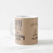 Coffee Break – Great Ideas – ラテベージュ コーヒーマグカップ (正面左)