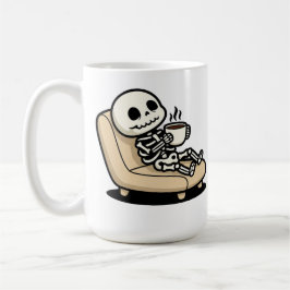 Coffee Break – Grim Reaper Dark Humor Coffee コーヒーマグカップ