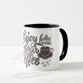coffee break mug design マグカップ (正面右)