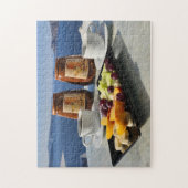 Coffee, breakfast, and a view Puzzle ジグソーパズル (縦)
