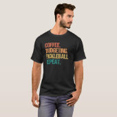 Coffee Budgeting Pickleball Repeat Money Accountan Tシャツ (正面フル)