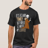Coffee Caffeine Cafe Roasting Barista Coffee Hallo Tシャツ (正面)