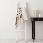 Coffee Caffeine Hugs calm & cozy for coffee lovers シェルパブランケット (インサイチュ)