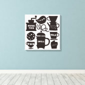 COFFEE CANVAS PRINTに参加 キャンバスプリント (インサイチュ (ウッドフロア))