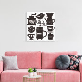COFFEE CANVAS PRINTに参加 キャンバスプリント (インサイチュ (リビング))