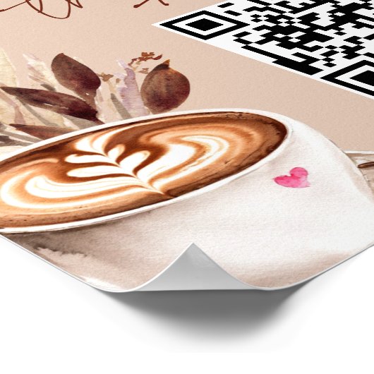 Coffee Capture wih love ポスター (角)