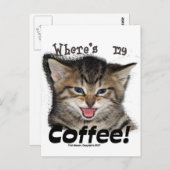 Coffee Catの場所 ポストカード (正面/裏面)