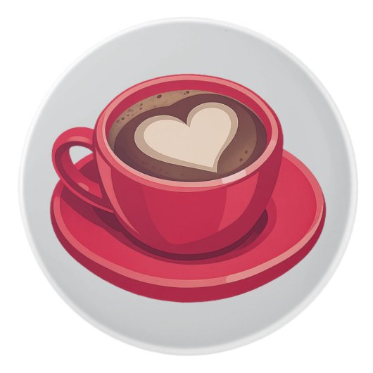 Coffee ceramic knobs セラミックノブ (正面)