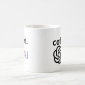 coffee.chatGpt AI コーヒーマグカップ (中央)
