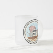 Coffee Chatter & BS Frosted Mug フロストグラスマグカップ (正面右)