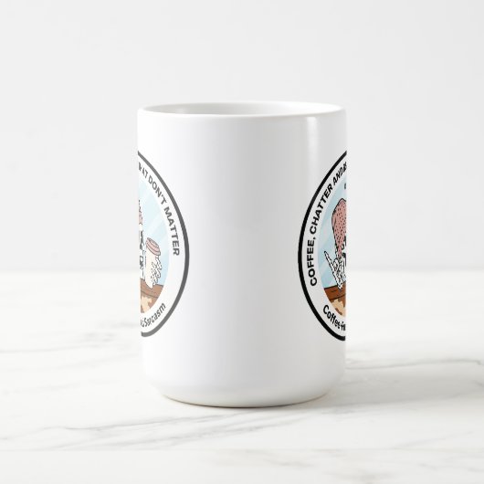 Coffee Chatter & BS Mug コーヒーマグカップ (中央)