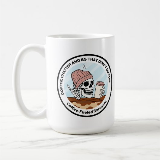 Coffee Chatter & BS Mug コーヒーマグカップ (左)