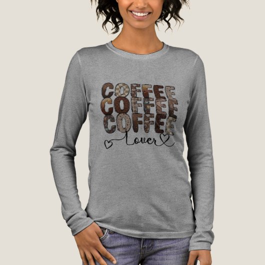 Coffee. Coffee lover. トライブレンドＴシャツ (正面)