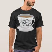 Coffee cool chocolate lab tシャツ (正面)