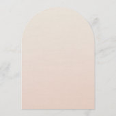 Coffee Couples Shower The Perfect Blend Coquette  招待状 (裏面)