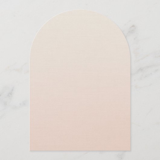 Coffee Couples Shower The Perfect Blend Coquette  招待状 (裏面)