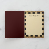 Coffee Cowがグリーティングカードを追加 カード (内部)