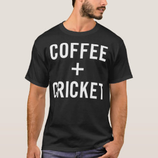 Coffee + Cricket for Cricketer  Cricket Player Pul Tシャツ