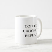 Coffee Crochet Repeat Mug コーヒーマグカップ (正面右)