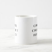 Coffee Crochet Repeat Mug コーヒーマグカップ (中央)