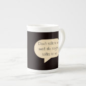 Coffee cup ボーンチャイナマグカップ (正面右)