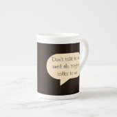 Coffee cup ボーンチャイナマグカップ (正面右)