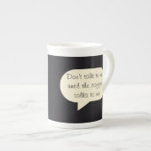 Coffee cup ボーンチャイナマグカップ (正面右)