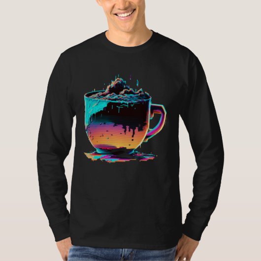 Coffee Cup 8 Tシャツ (正面)