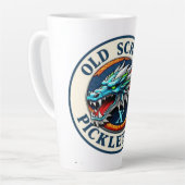 Coffee cup Dragon X team Pickleball  カフェラテマグ (左アングル)