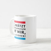 Coffee Cup for People who Learn Luxembourgish コーヒーマグカップ (正面左)