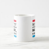 Coffee Cup for People who Learn Luxembourgish コーヒーマグカップ (中央)