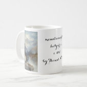 coffee cup gallery art, mountain of the holy cross コーヒーマグカップ (正面左)