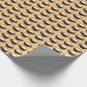 Coffee Cup Pattern ラッピングペーパー (角)
