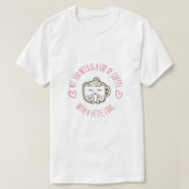Coffee cup tシャツ (デザイン正面)