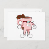 Coffee cup with Coffee ポストカード (正面/裏面)