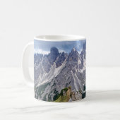 Coffee cup with the Dolomites コーヒーマグカップ (正面左)