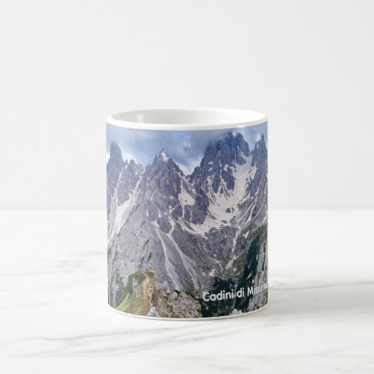 Coffee cup with the Dolomites コーヒーマグカップ (中央)