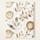 Coffee Cups Leaves プランナー手帳 (裏面)